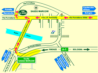 Mappa agriturismo Bologna